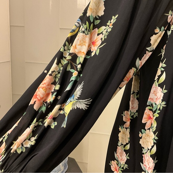 NWT$295 Jade By Johnny Was Birdie Top SMALL Black - Picture 3 of 9